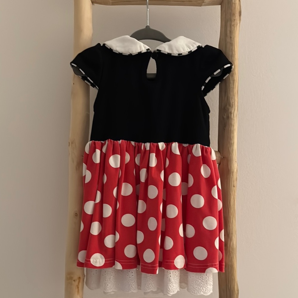 Minnie Mouse Adorable Polka Dot Dress for Kids - Picture 2 of 2